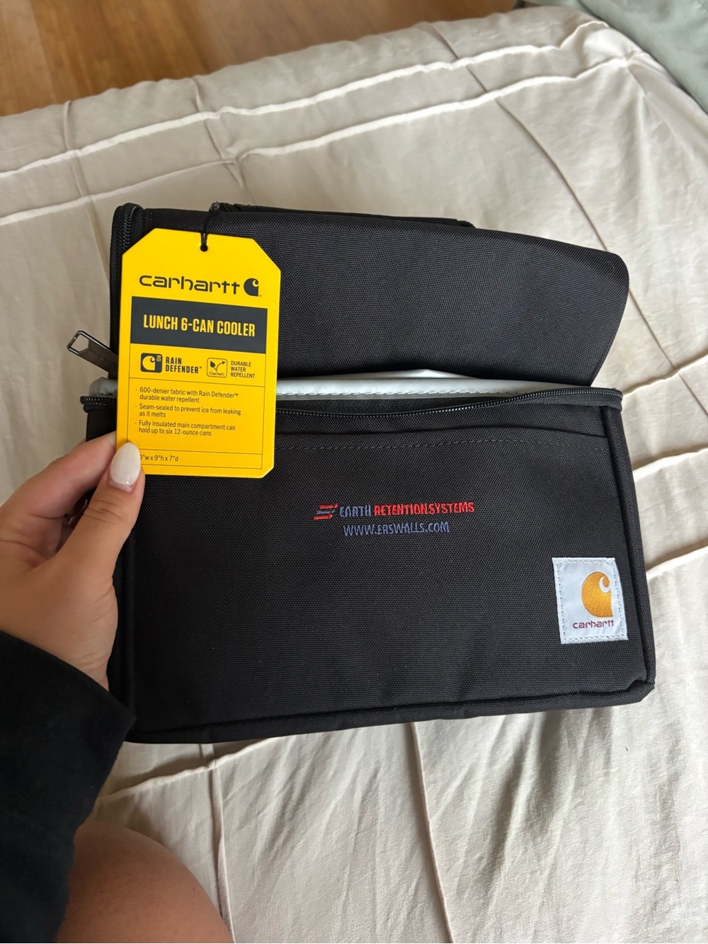 Carhartt 6 can lunch box cooler